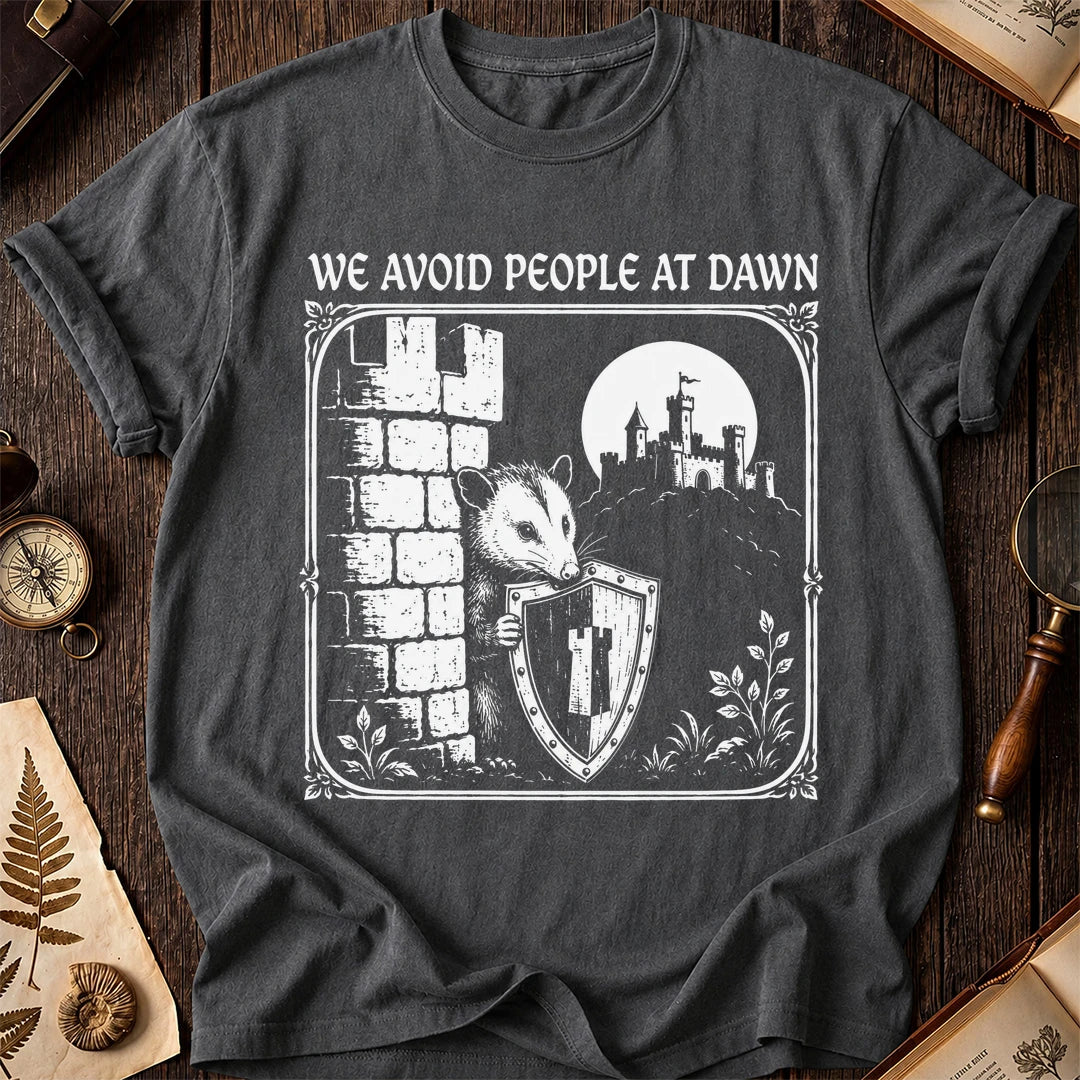 People Avoider Possum T-Shirt product image 6