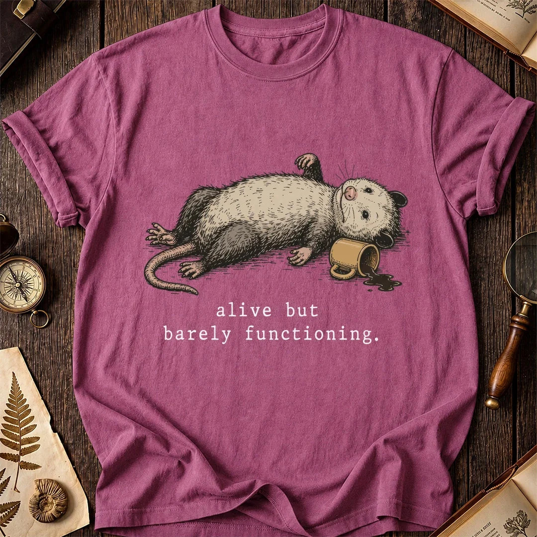 Possum Barely Functioning T-Shirt product image 3