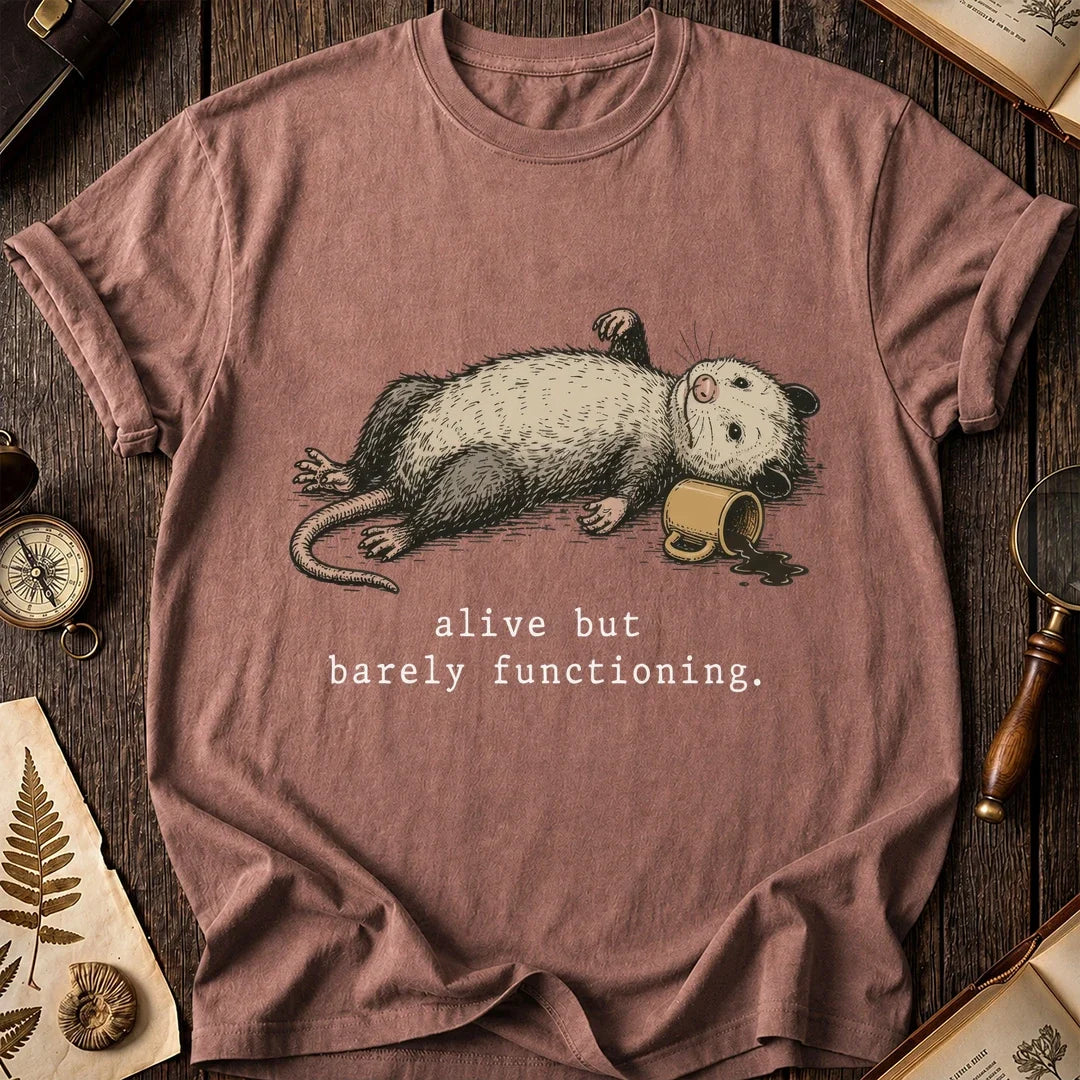 Possum Barely Functioning T-Shirt product image 5