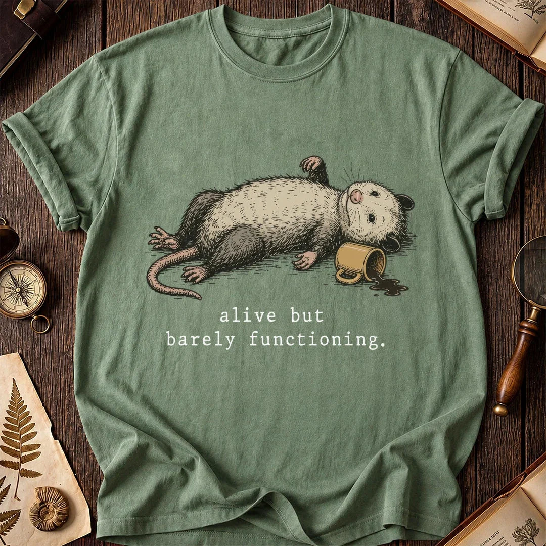 Possum Barely Functioning T-Shirt product image 2