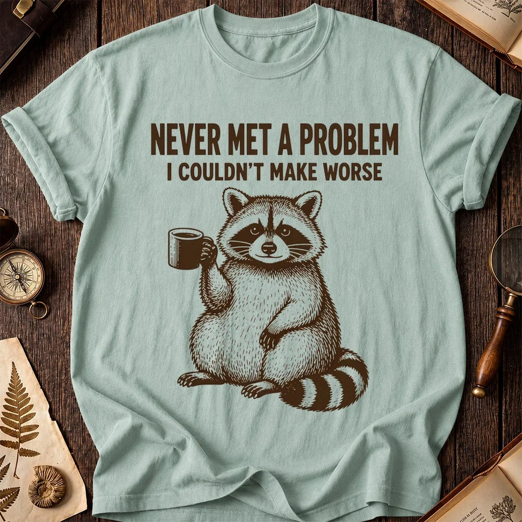 Problem Raccoon T-Shirt product image 3