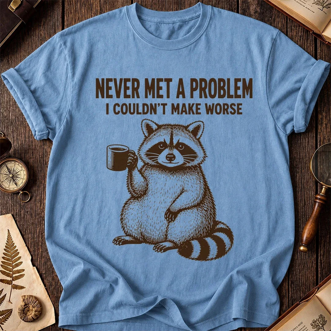 Problem Raccoon T-Shirt product image 4