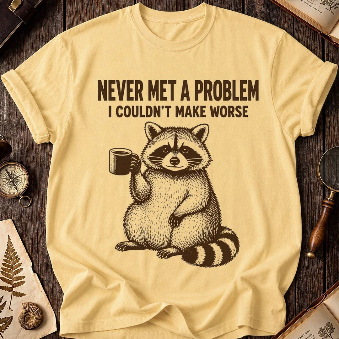 Problem Raccoon T-Shirt product image 1