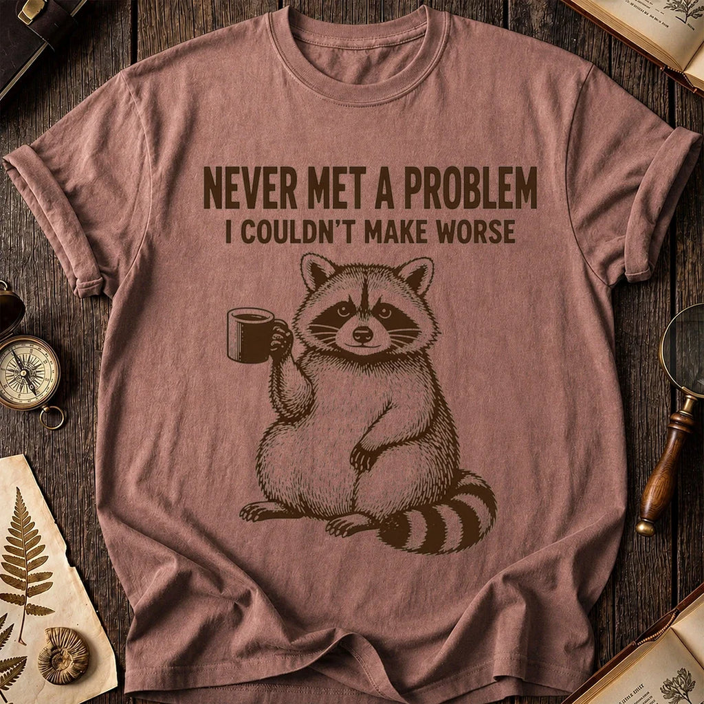 Problem Raccoon T-Shirt product image 7