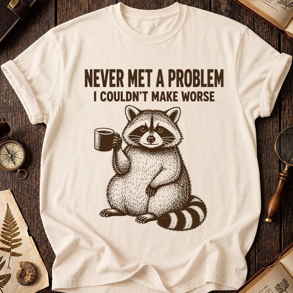 Problem Raccoon T-Shirt product image 2
