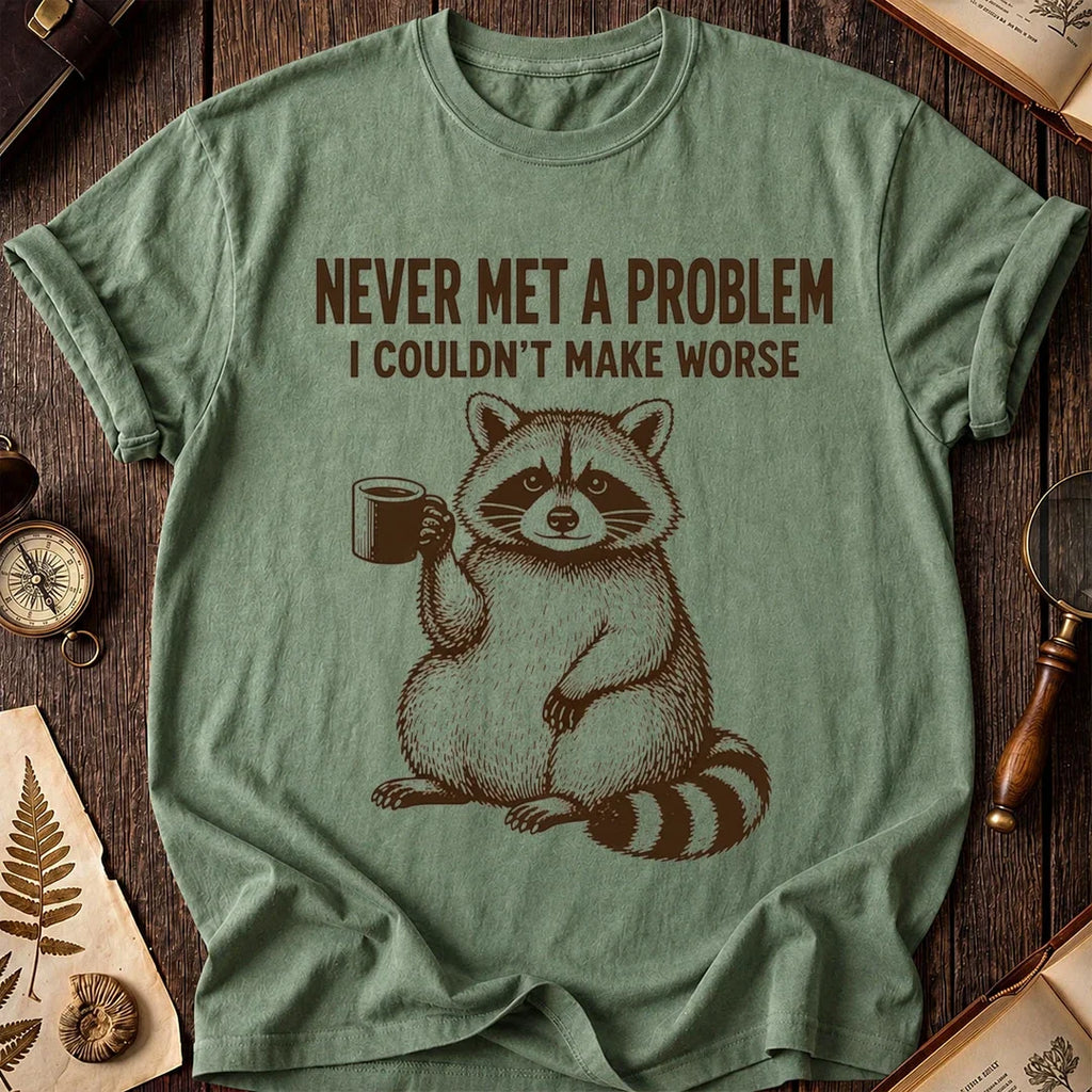 Problem Raccoon T-Shirt product image 5