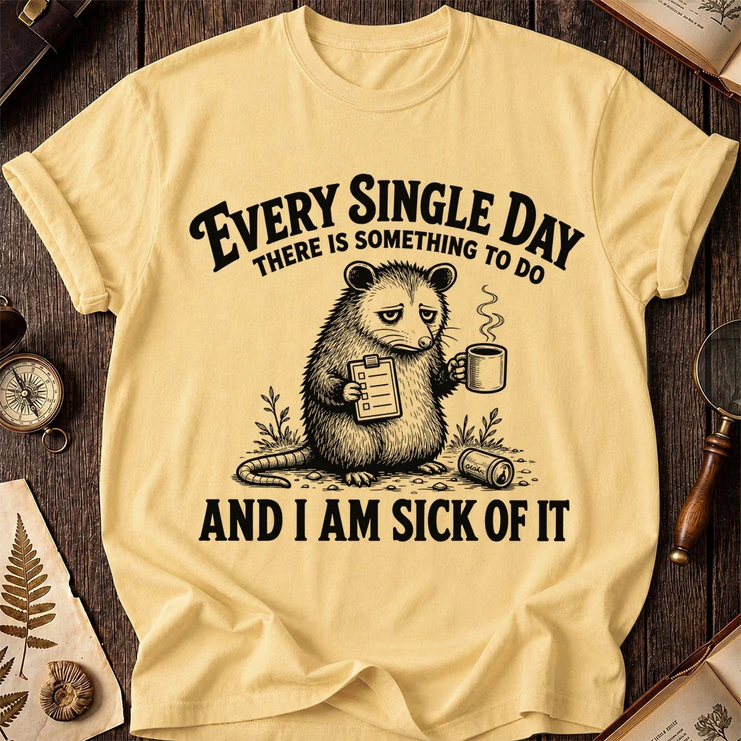 Sick of It Possum T-Shirt product image 3