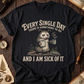 Sick of Tasks Possum T-Shirt product image 1