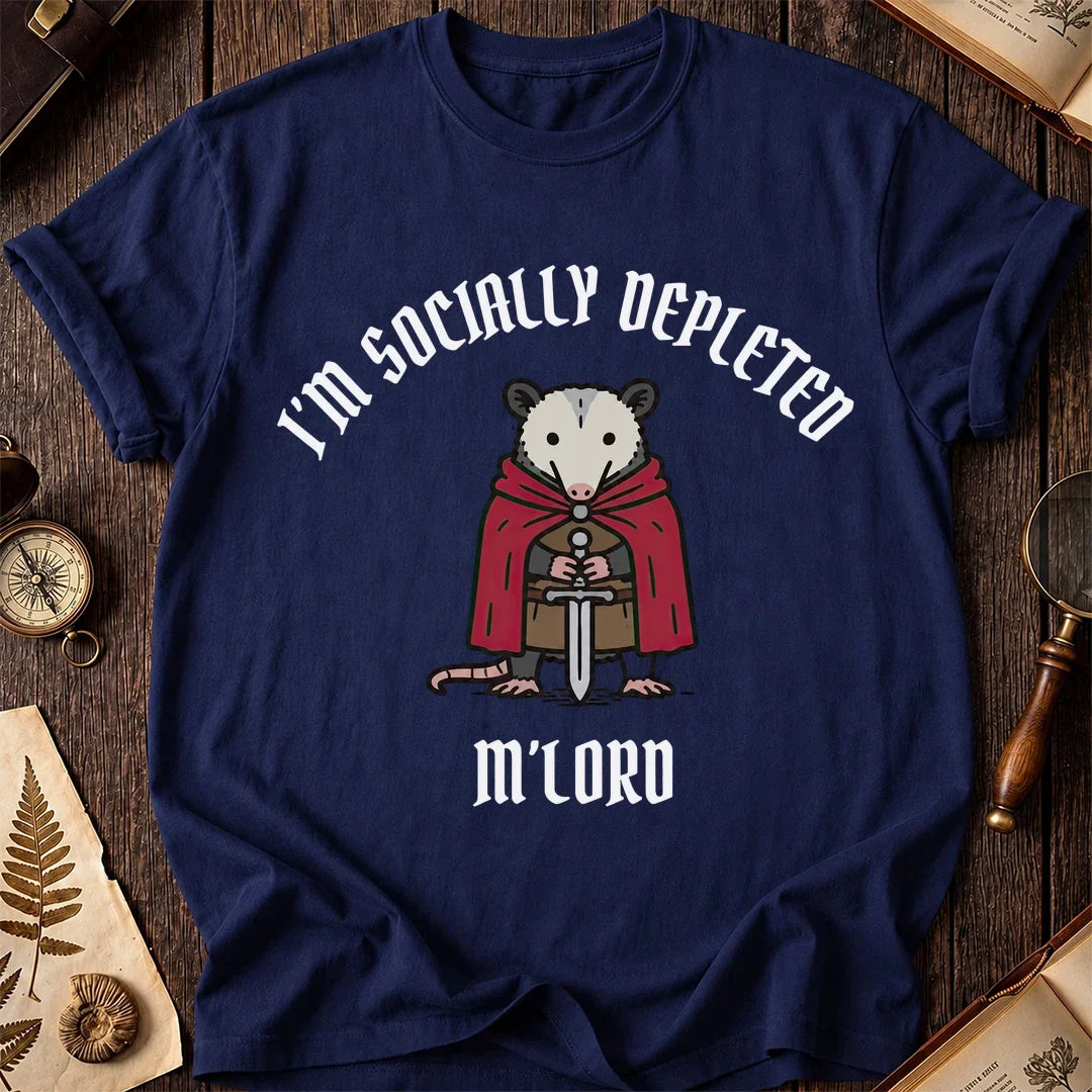 Socially Depleted T-Shirt product image 6