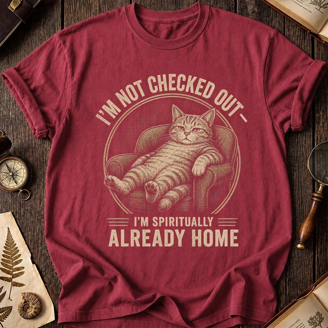 Spiritually Home Cat T-Shirt product image 3