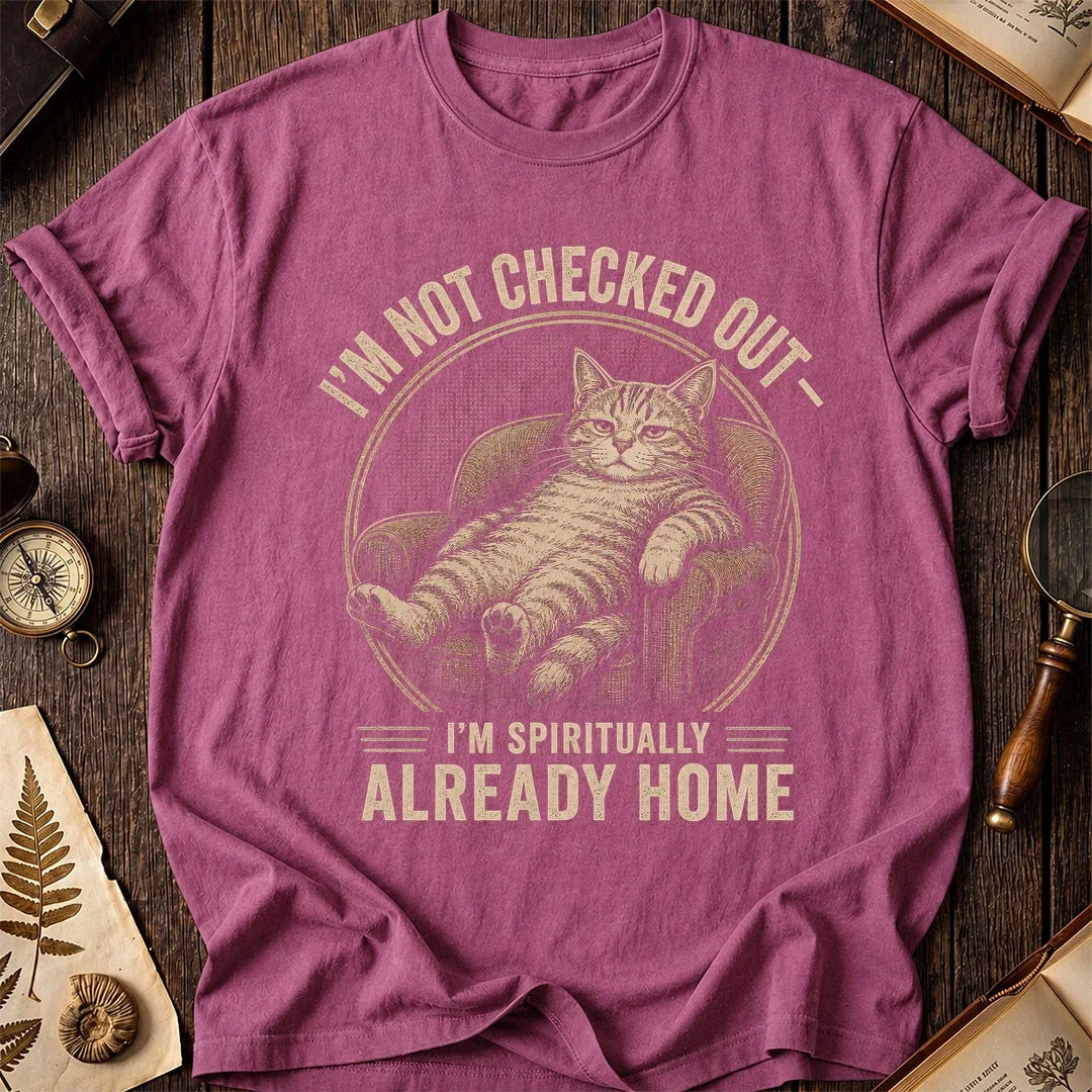 Spiritually Home Cat T-Shirt product image 2