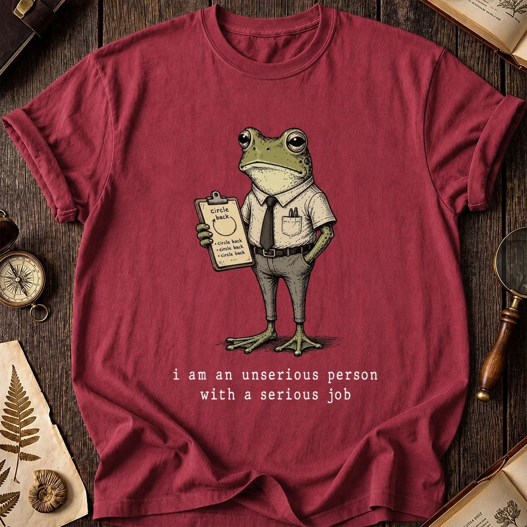 Unserious Frog T-Shirt product image 5