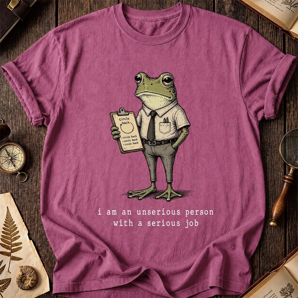 Unserious Frog T-Shirt product image 3