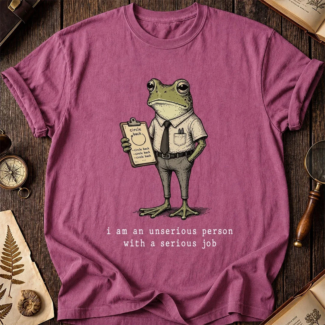 Unserious Frog T-Shirt product image 3