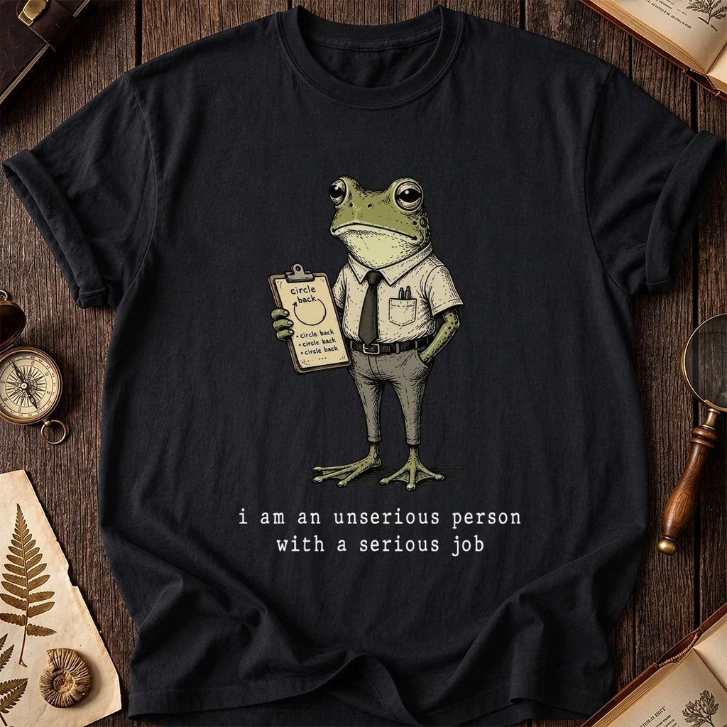 Unserious Frog T-Shirt product image 2