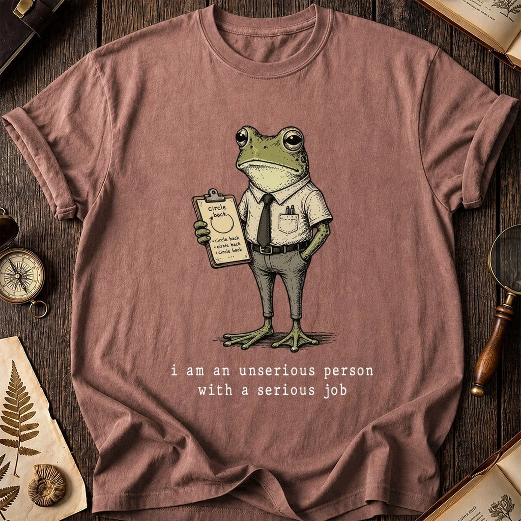 Unserious Frog T-Shirt product image 8