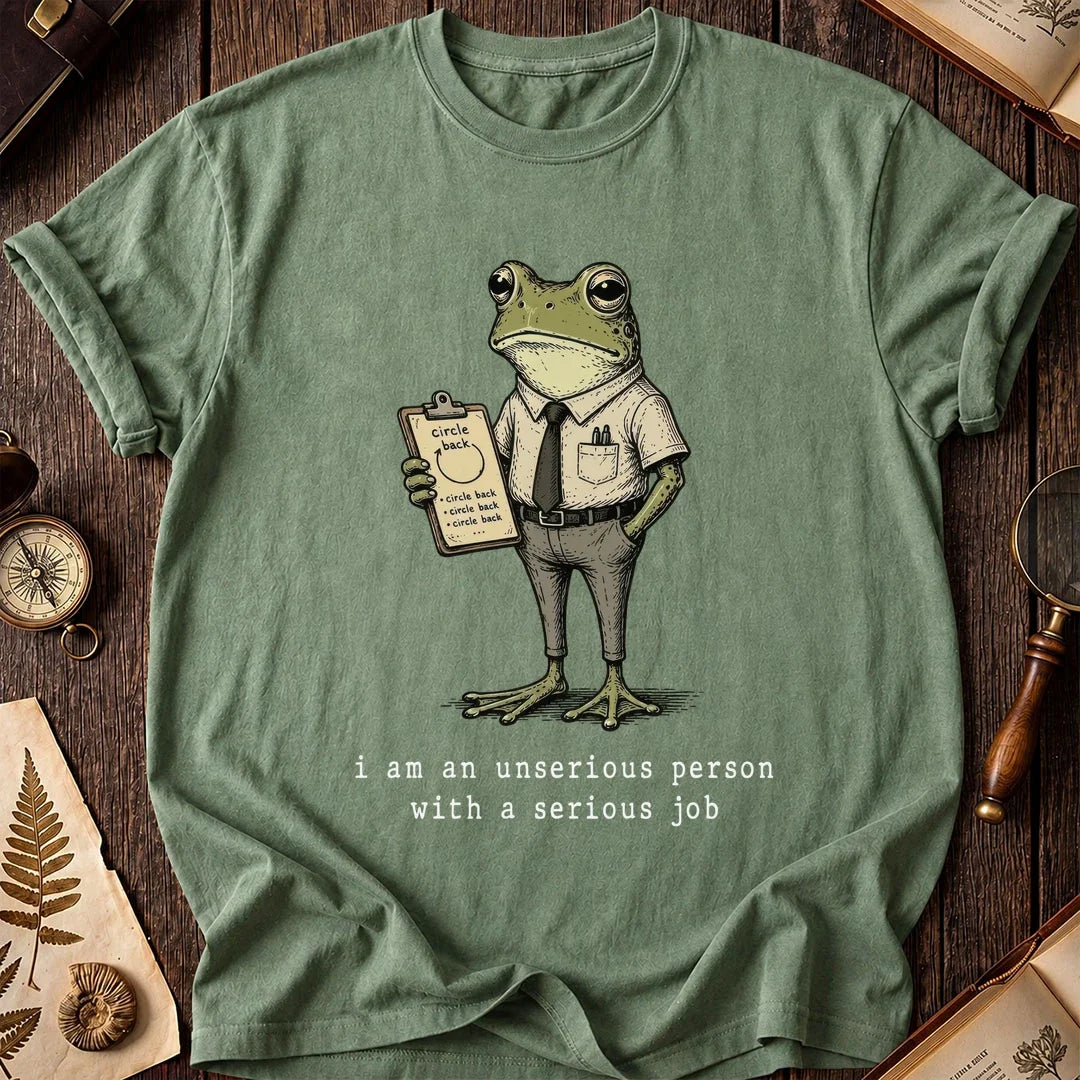 Unserious Frog T-Shirt product image 1