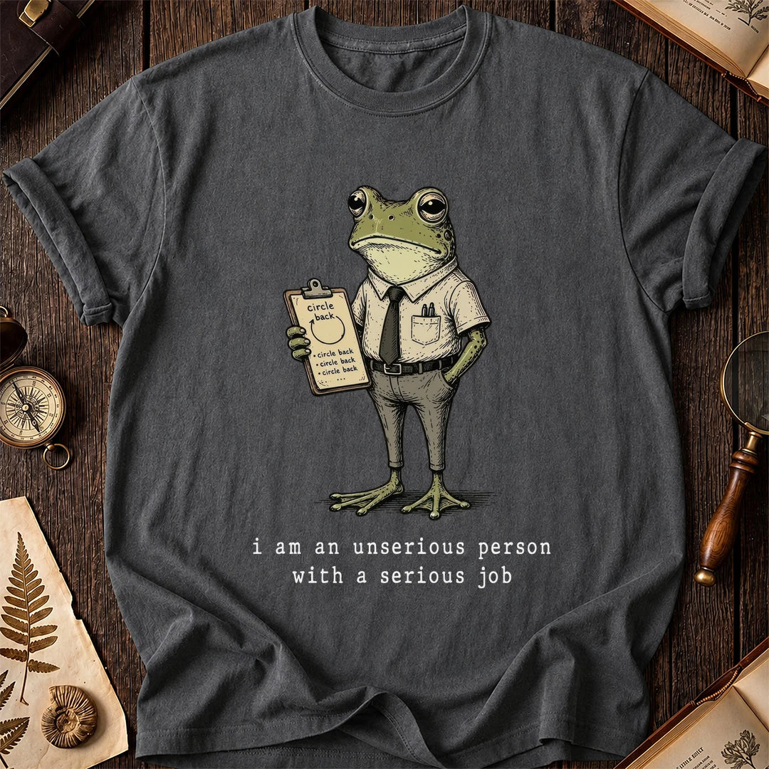 Unserious Frog T-Shirt product image 6