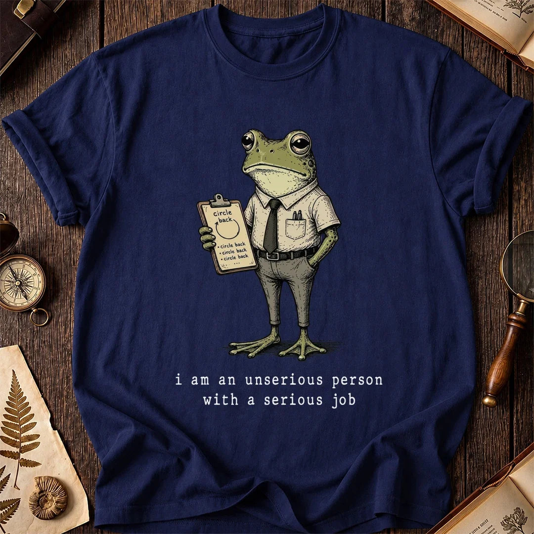 Unserious Frog T-Shirt product image 7