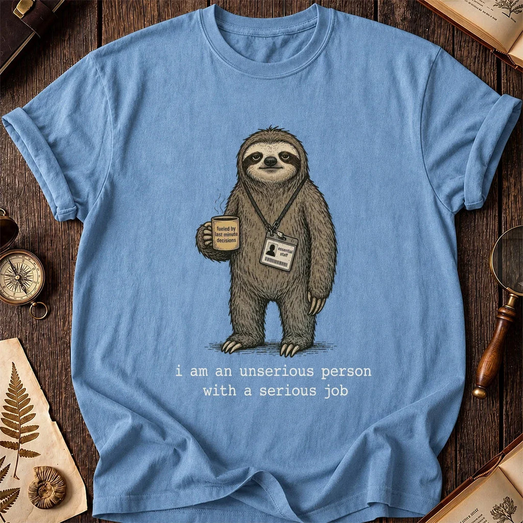 Unserious Sloth T-Shirt product image 4