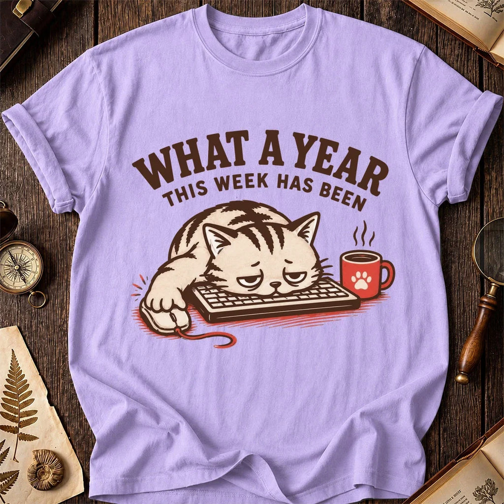 What a Year Keyboard Cat T-Shirt product image 8