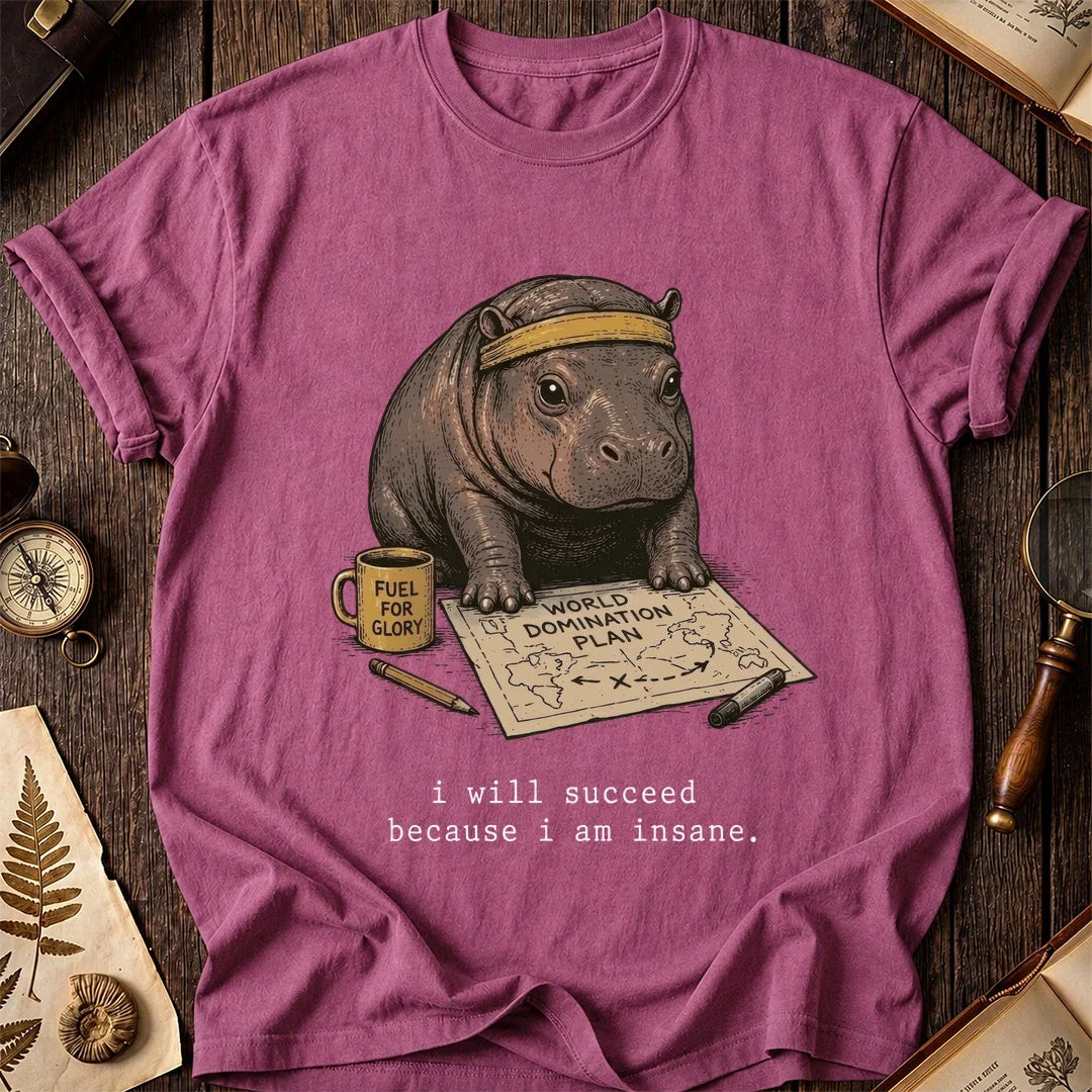 World Domination Hippo T-Shirt product image 3