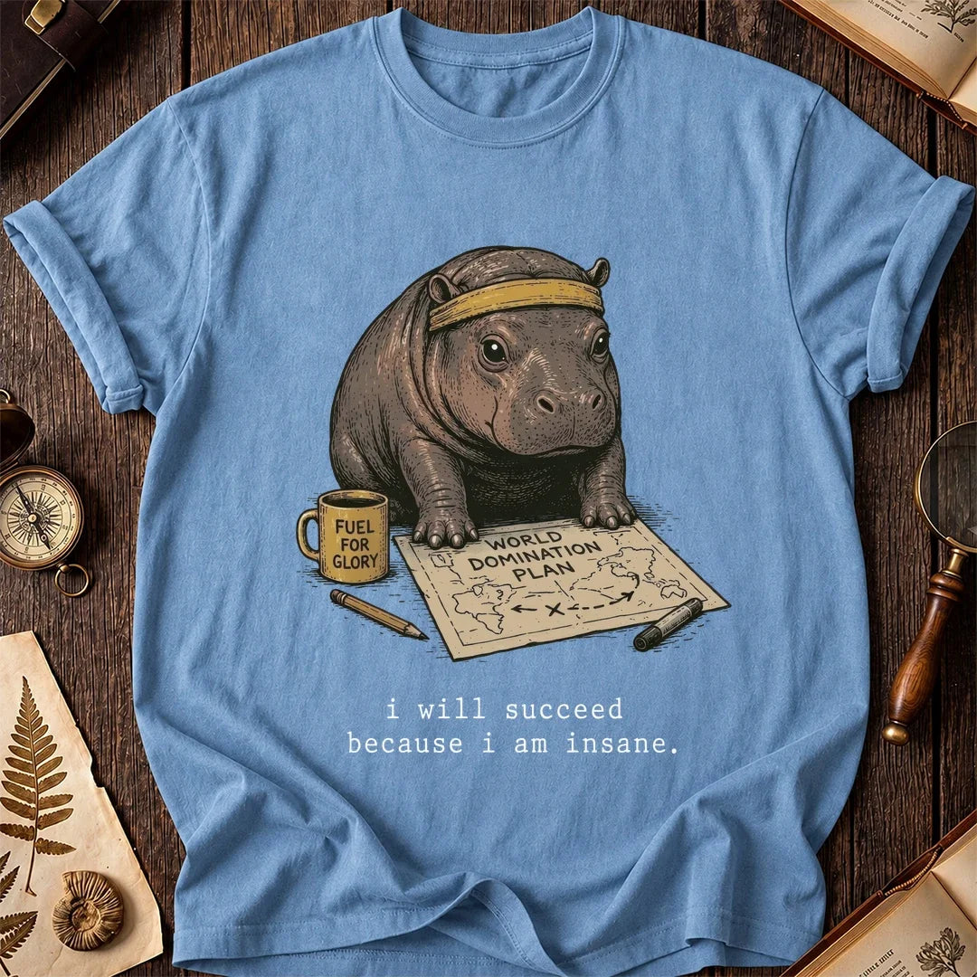 World Domination Hippo T-Shirt product image 1