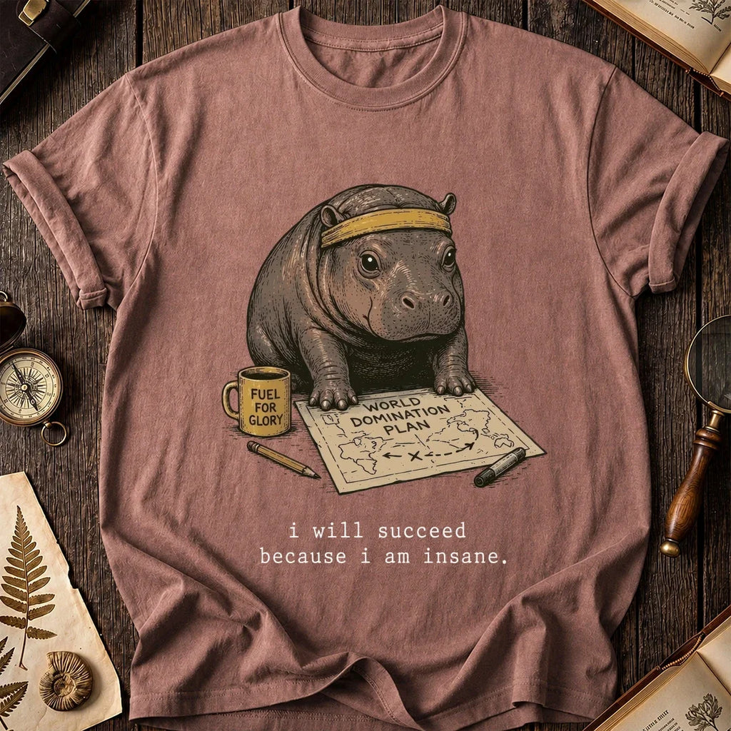 World Domination Hippo T-Shirt product image 4