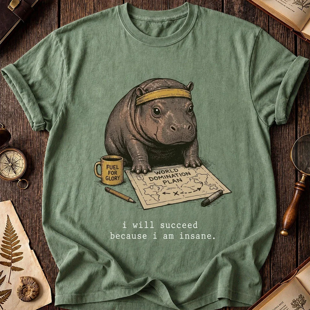 World Domination Hippo T-Shirt product image 2