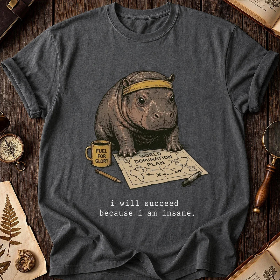 World Domination Hippo T-Shirt product image 5