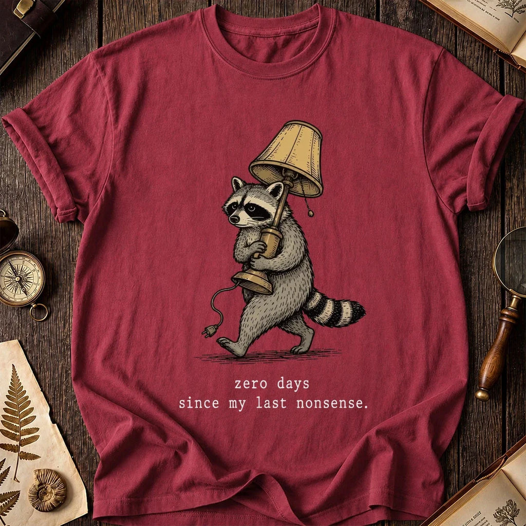 Zero Days Raccoon T-Shirt product image 6
