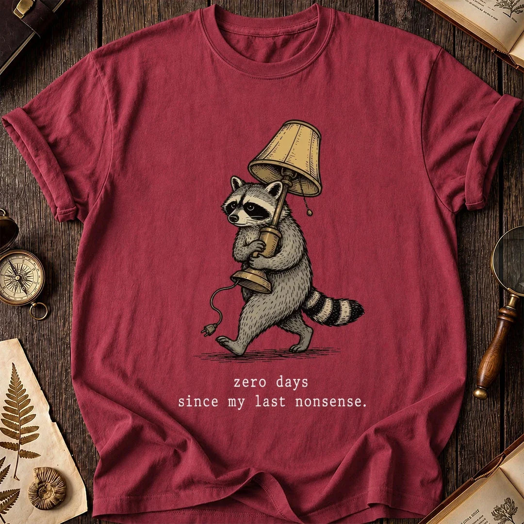 Zero Days Raccoon T-Shirt product image 6