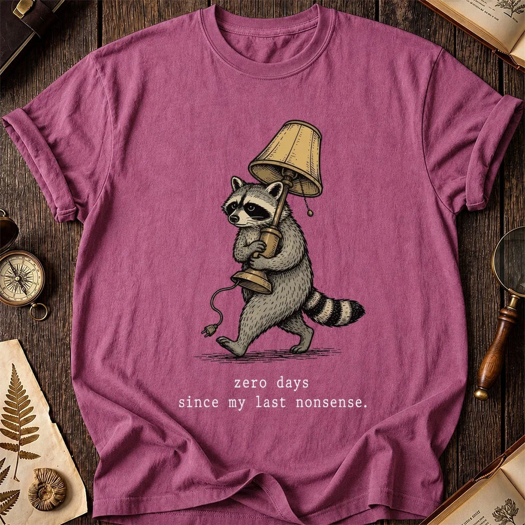 Zero Days Raccoon T-Shirt product image 2