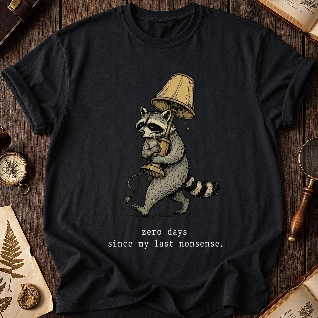 Zero Days Raccoon T-Shirt product image 8