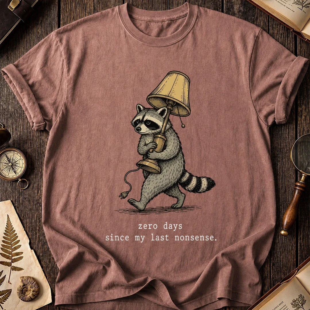 Zero Days Raccoon T-Shirt product image 3