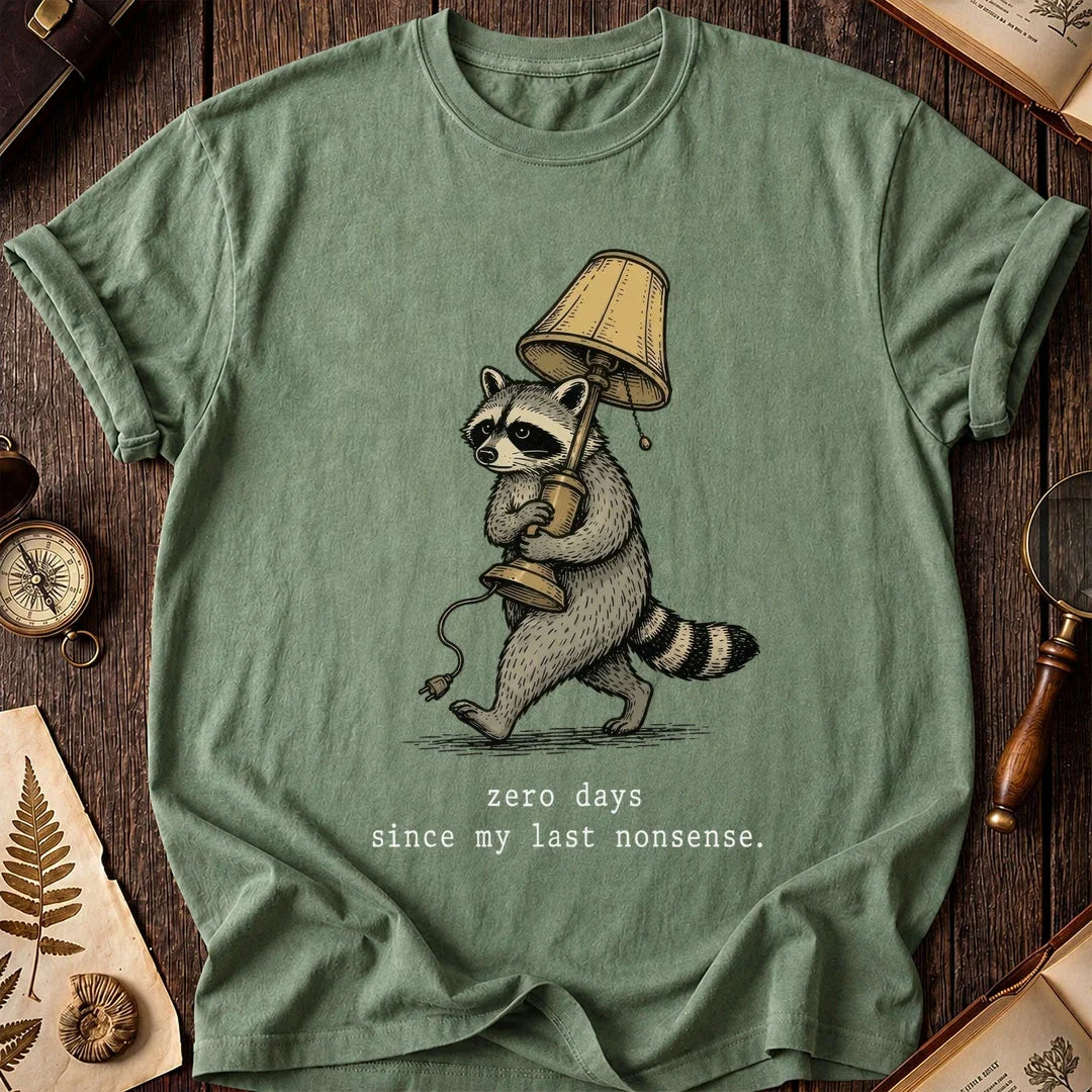 Zero Days Raccoon T-Shirt product image 1